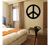 Tatoutex Stickers Peace and Love - Or, L 90cm x H 90cm