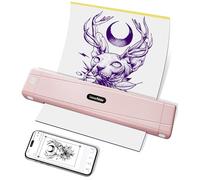 TATTMUSE Rose Thermocopieur Tatouage Bluetooth, Imprimante Stencil Tatouage