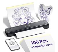 TATTMUSE Thermocopieur Tatouage, Imprimante Stencil avec 100 Feuilles