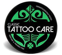 Tattoo Care Classic - Baume Soin Sans Parfum pour Tatouage - Hydrate Intensément, Ravive les Couleurs, Prévient la Décoloration - Pour Nouveaux et Anciens Tatouages - 35g