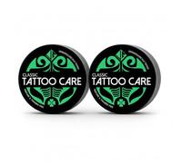 Tattoo Care Classic Lot de 2 tubes de crème de tatouage 35 g Sans parfum Soin intensif et protection de la peau Pour nouveaux et anciens tatouages Couleurs intenses Protège contre la décoloration