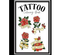 Tattoo Coloring Book: American Traditional Designs