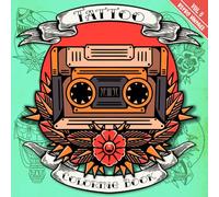 Tattoo Coloring Book Volume 5 Retro Vintage: Complete with mantras for people who color outside the lines