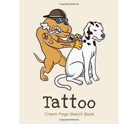 Tattoo: Cream Page Sketch Book
