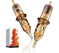 Tattoo Cylinder Needles Mixing Disposable 50pcs No. 12 Bugpin Round Liner Curve Universal Shader 3rl 5rl 7rl 9rm 15rm En02-50kit-X