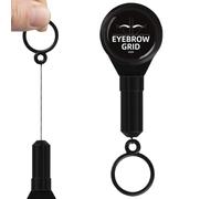 Tattoo Eyebrow Positioning, Brow Mapping Tool, Precision Marker Guide, Lightweight ABS Build, Compact Design, Ideal for Professional Makeup Artist, Beauty Blogger