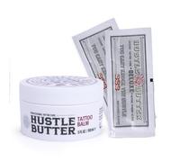 TATTOO HUSTLE BUTTER DELUXE ORIGINAL - Crème de soin tatouage végane 150ml + 2 sachets de 7,5g - Beurre de mangue, papaye et karité - Réduit rougeurs et gonflements - Favorise la guérison
