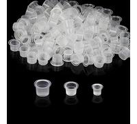 Tattoo Ink Cups - TONBAO 300PCS Taille Mixte Gobelets pour Encre de Tatouage #11 Petit #14 Moyen #17 Grand Tattoo Ink Fournitures