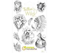 Tattoo Mania, Wild - Noir & Blanc