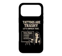 Tattoo Meme Humour Lecture Satire Stigma Tatouage Amateurs Coque pour iPhone 17 Pro Max