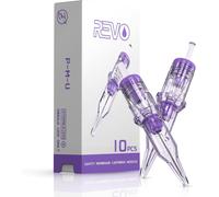 Tattoo Needle 1rl 10 Pieces, Tattoo Cartridge #10 Round Liner 0.3 Mm Permanent Makeup Smp, Sterilized Professional Microblading Tattoo Needles For Tattoo Machine