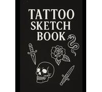 Tattoo Sketch Book - Blank Drawing Pad for Ink Ideas & Custom Flash