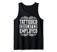 Tattooed Educated Employed Inked Statement Débardeur