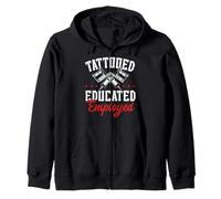 Tattooed Educated Employed Inked Statement Sweat à Capuche