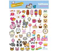 Colle et décore - Tattoos pixels kawaii