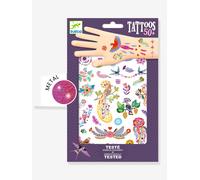 Tattoos plume color violet TU