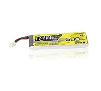Tattu 1S Lipo Batterie 500mAh 3,7V 95C 1S Rline Version Batterie avec connecteur JST pour FPV Racing Drones Vélo de Route Quadcopters Avion FPV multirotor de Taille 100 à 180
