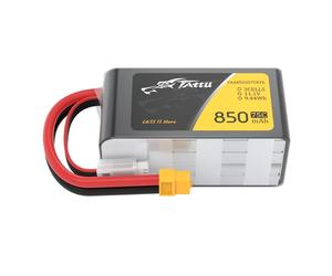 Tattu 3S Lipo Batterie 850mAh 11,1V 75C 3S Batterie RC avec connecteur XT60 pour UAV Drone FPV Racing Quadricoptère RC Taille 150 à 180