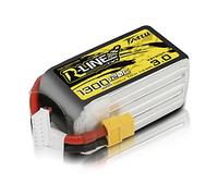 Tattu 6S Lipo Batterie 1300mAh 22,2V 120C V3 Batterie avec connecteur XT60 pour Quadricoptère de Course FPV