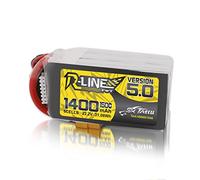 TATTU 6S Lipo Batterie 1400mAh 22,2V 150C V5 6S Batterie avec Connecteur XT60 pour UAV Drone FPV Race RC Quadcopter