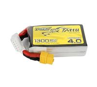 Tattu Pack de batterie (LiPo) 14.8 V 1300 mAh Nombre de cellules: 4 130 C bloc XT60