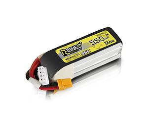 Tattu Batterie LiPo 3S 550mAh 11,1V 95C avec Connecteur XT30, pour Drones FPV et Multirotors 100-180mm