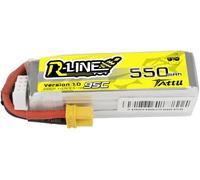 Tattu Pack de batterie (LiPo) 11.1 V 550 mAh Nombre de cellules: 3 95 C Softcase XT30