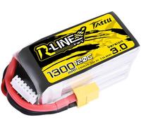 Tattu Pack de batterie (LiPo) 22.2 V 1300 mAh Nombre de cellules: 6 120 C Softcase XT60
