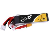 Tattu Pack de batterie (LiPo) 7.4 V 450 mAh Nombre de cellules: 2 75 C Softcase XT30