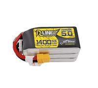 Batterie Lipo FPV Tattu R-Line Version 5.0 1400mAh 22.2V 6S1P 150C avec XT60