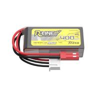 TATTU R-Line Batterie LiPo 400mAh 7,4V 2S 95C avec Connecteur JST-SYP pour Drone FPV Tiny Whoop