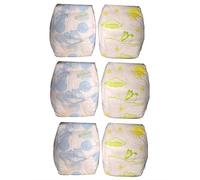 TATU Reborn Lot de 6 couches réutilisables pour poupée de 45,7 à 55,9 cm