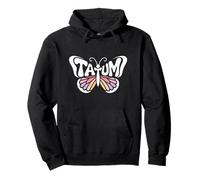 Tatum Papillon - Personnalisé Mignon nom Word Art Sweat à Capuche