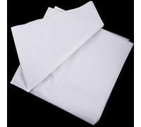 Tatuo Entourage Thermocollant Couture 90 cm x 5 Mètres Thermocollant Tissus fer à Repasser Entoilage Fusible Non Tissé Léger pour Artisanat de Couture(Blanc)