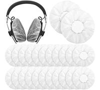 Tatuo Lot de 500 couvre-écouteurs jetables non tissés pour la plupart des écouteurs, 11 cm