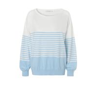 TATUUM Pull-over 'Penny' bleu clair / blanc, Taille XL