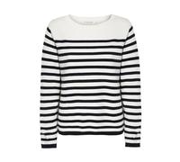 TATUUM Pull-over 'Telma' bleu foncé / blanc, Taille XXL