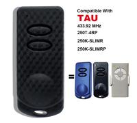 TAU 250K-SLIM RP Télécommande de garage pour TAU 250T-4RP 250K-SLIM 433.92MHz Rolling Code Gate Ouvre-porte 2/4 Boutons Touches - Type 2Buttons