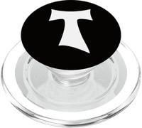 Tau Cross franciscain Croix de Saint-Antoine catholique PopSockets PopGrip pour MagSafe