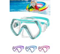 Taucherbrille Kinder, Unisex Schwimmbrille Kinder 4-10 Jahren