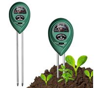 Taufe Testeur de sol, 3 en 1, couteau à pH de sol, humidimètre pour plantes, test de sol pH, appareil de mesure, avec PH/humidité/lumière, outils de mesure du sol, jardinage, pelouse, plantes