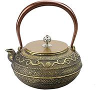 Taule en fonte de style japonais avec infuseur 1,2 L de thé en fonte de fer à taure