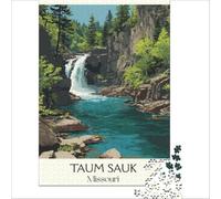 Taum Sauk Mountain Missouri Puzzle 1000 pièces | puzzle comme cadeau d'anniversaire de mariage un cadeau romantique pour deux personnes à la maison le soir en douceur38x26cm