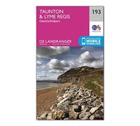 Taunton & Lyme Regis Map | Chard & Bridport | Ordnance Survey | OS Landranger Map 193 | England | Walks | Cycling | Days Out | Maps | Adventure