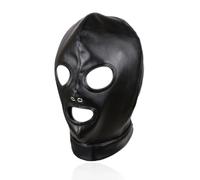 TAUOE Cagoules et Masques pour Couples : Bandeaux en Cuir, Masques Anti-fuites, Jouets de Chevalier, adaptés à la Chambre, à l'extérieur, aux Couples et aux Partenaires.