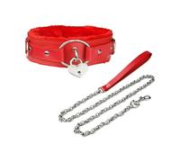 TAUOE Collier de yoga en nylon verrouillable, taille réglable pour femme (Contemporaine, Rouge)