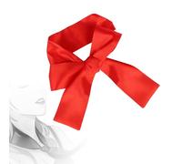 TAUOE Masque pour Les Yeux en Satin Rouge, Bandeau Soyeux de 152,5 cm, Accessoire de Jeu pour Couple, 20g