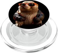 Taupe avec Lunettes de Soleil J'aime Les Taupes Taupe PopSockets PopGrip pour MagSafe
