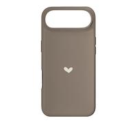 Taupe désert - Cœur élégant et féminin Coque pour iPhone Air
