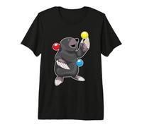 Taupe Jongleur Jongler T-Shirt Haut de Gamme
